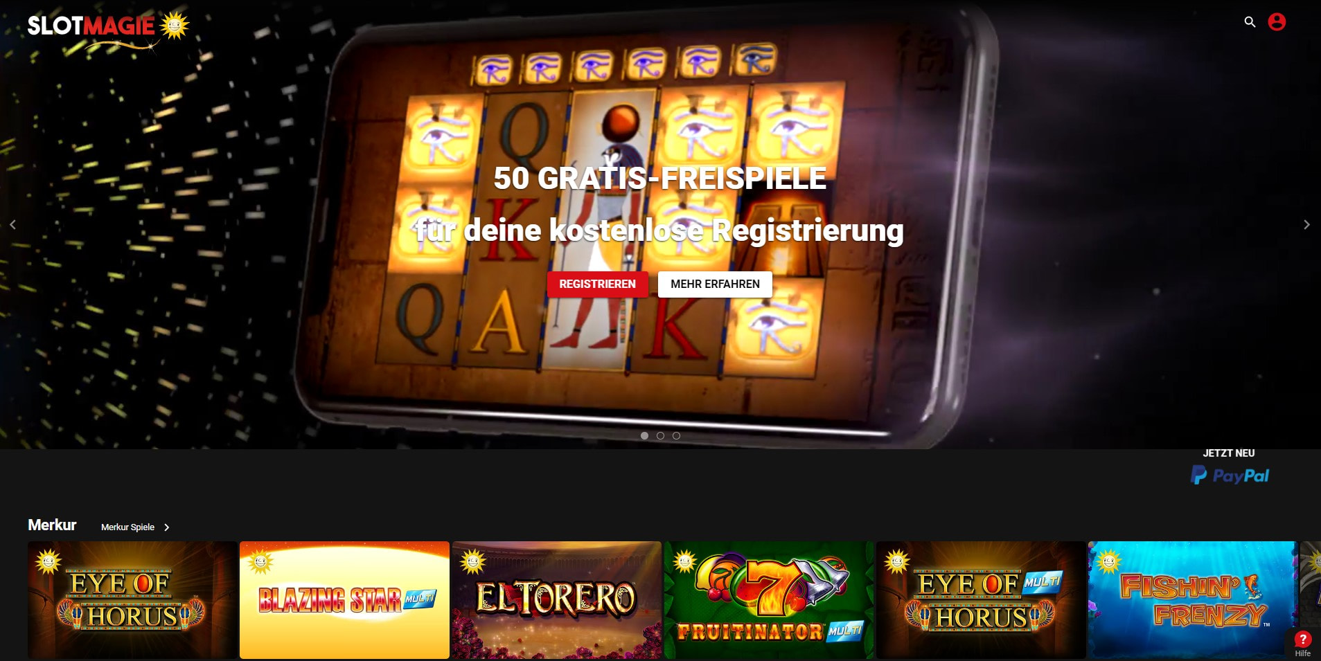 SlotMagie Website