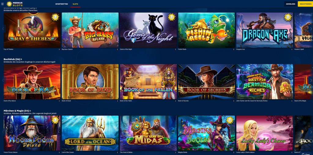 merkur casino website
