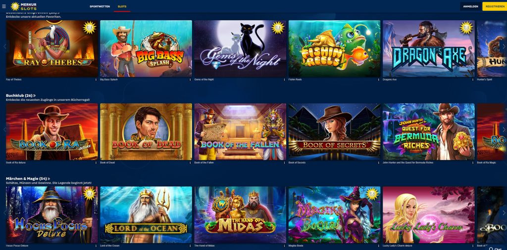 merkur casino website